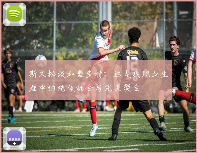 斯文松谈加盟多特：这是我职业生涯中的绝佳机会与完美契合